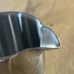 Stalowa szklanica barmańska z podwójnymi ściankami — Diamond i Hammered - obrazek 5
