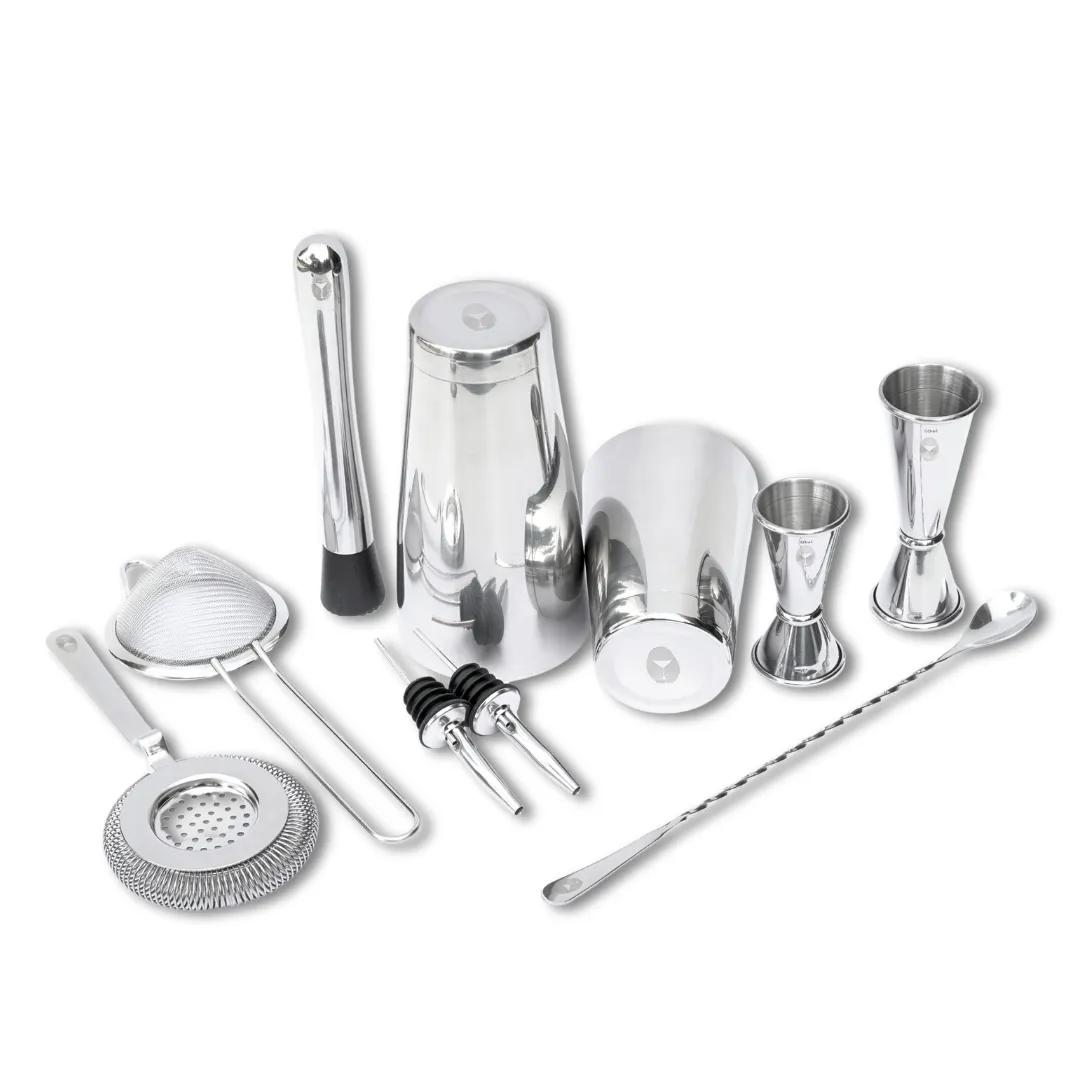 Kompletny sprzęt barmański