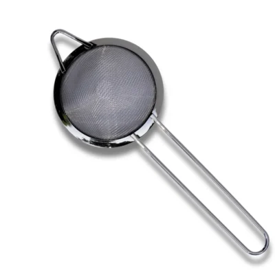 Gęste sitko Fine Strainer – srebrne - Czarny