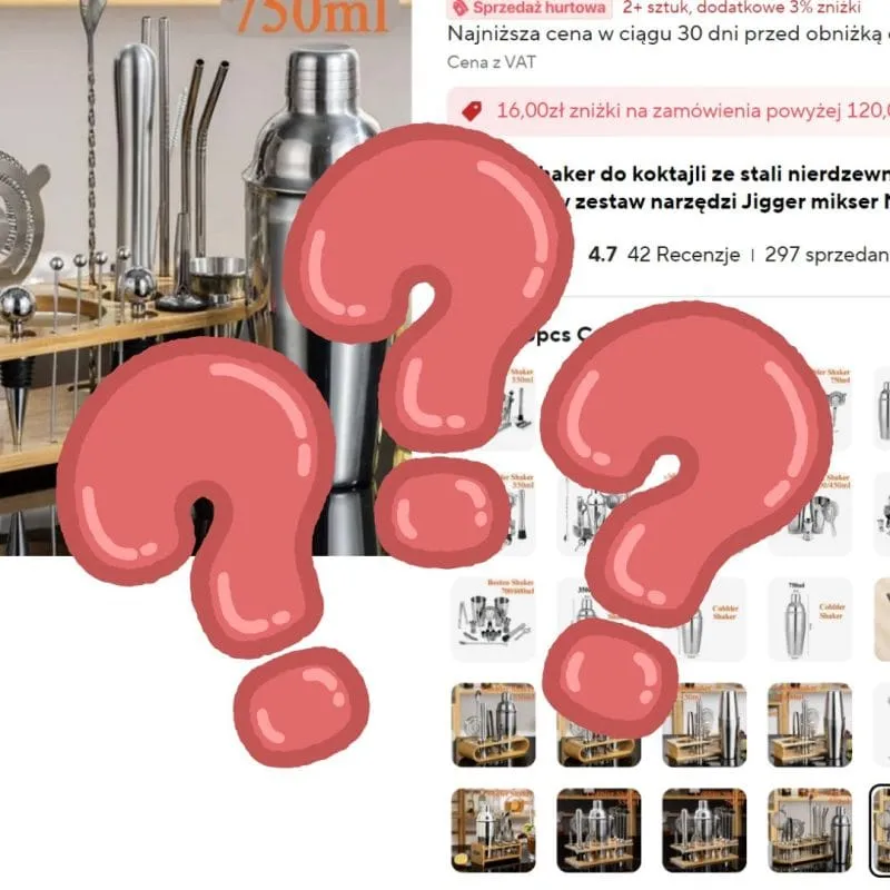 Oczami barmana. Czy warto kupić zestaw lub sprzęt barmański na Allegro lub aliexpress?