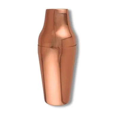 shaker barmański francuski w kolorze miedzianym