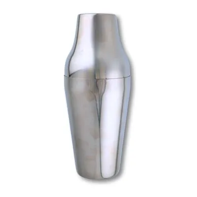 shaker barmański francuski w kolorze stalowym