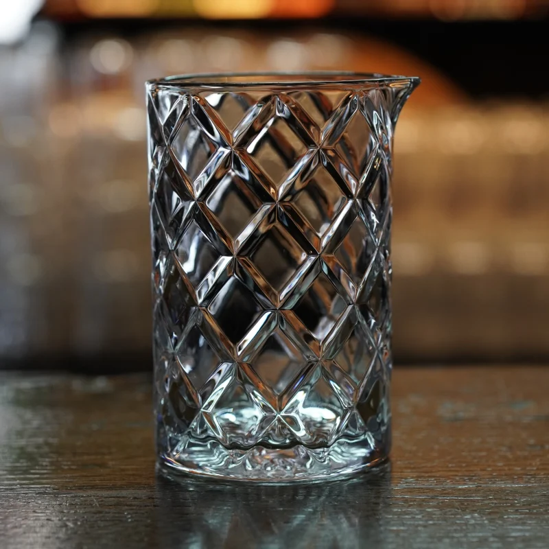 bar mixing mug diamond