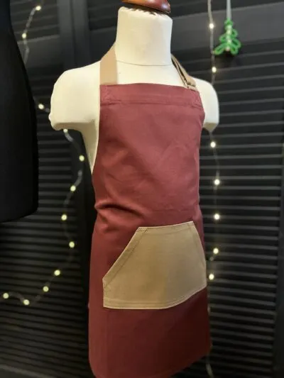 Fartuszek Dziecięcy bordowy